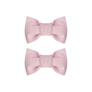 Lacinho de bebê rosa dupla (P), da Ninou