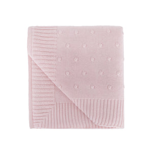 Manta de bebê Boules rosa, da Ninou