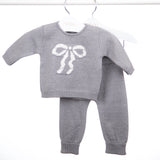 Conjunto Lacinho Cinza
