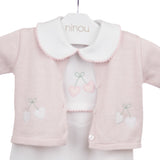 Casaquinho Cherry - Rosa