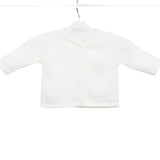 Casaquinho Basic - Tricô Branco