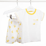 Pijama Curto Patinho - Algodão Pima