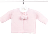 Casaquinho Pompom Rosa