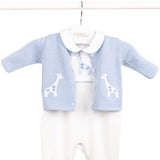 Conjunto Girafe Azul