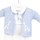 Conjunto Girafe Azul