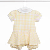 Vestido Toute Petite - Algodão Pima Amarelo