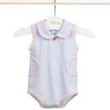 Romper  Rose et Bleu - Pima
