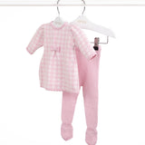 Conjunto Mon Petit - Tricô Rosa