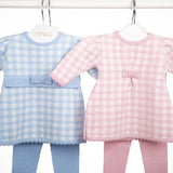 Conjunto Mon Petit - Tricô Rosa
