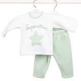 Pijama Star Soft verde
