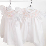 Vestido d'échecs Salmão