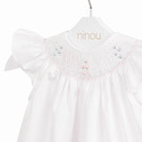 Vestido Jolie Percal Branco