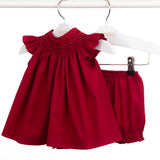 Vestido d'échecs Vermelho