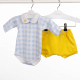 Shorts Liberté Amarelo - Algodão Pima