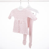 Conjunto Vestidinho Tressê - Rosa
