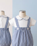 Conjunto Lino - Vichy Azul