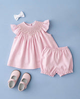 Vestido d'échecs Rosa