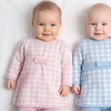 Conjunto Mon Petit - Tricô Rosa