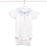 Conjunto de bebê Bem azul, da Ninou