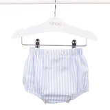 Conjunto de bebê Bem azul, da Ninou