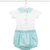 Conjunto de bebê Bem verde, da Ninou