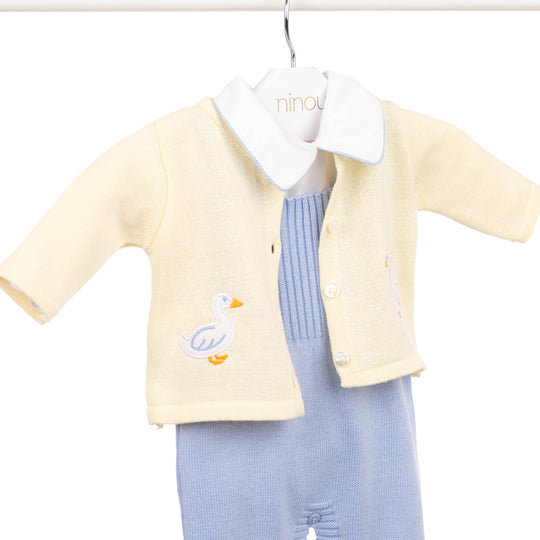 Conjunto de bebê Petite Oie, da Ninou