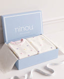 Kit maternidade de bebê Boules colorido, da Ninou