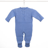 Macacão de bebê Leandre azul, da Ninou