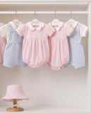 Romper de bebê Douce em algodão Pima, da Ninou