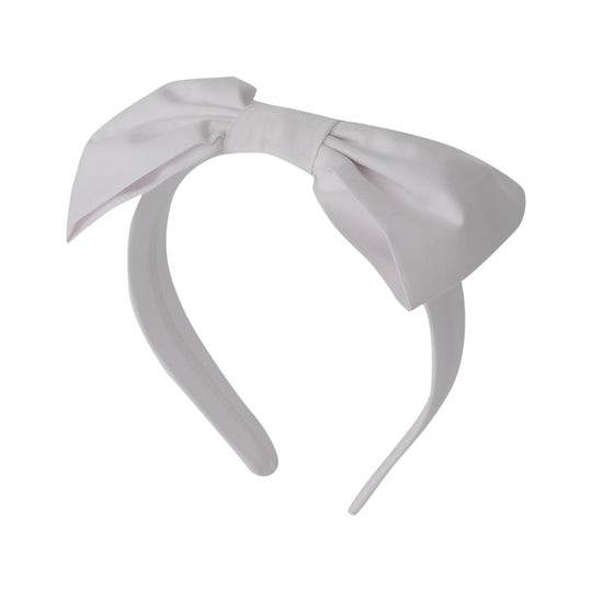 Tiara de bebê branca, da Ninou