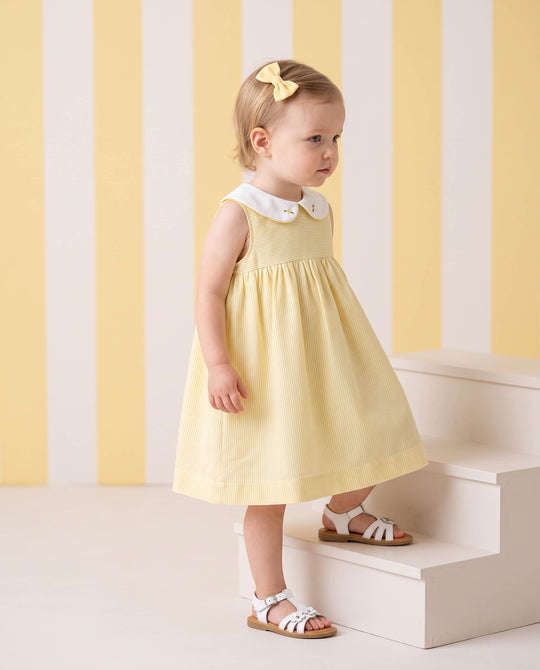 Vestido de bebê Limone, da Ninou