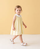 Vestido de bebê Pétala, da Ninou
