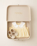 Vestido de bebê Pétala, da Ninou