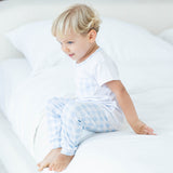 Pijama Bonne Nuit Azul - Algodão Pima