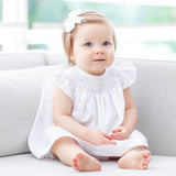 Vestido Jolie Percal Branco
