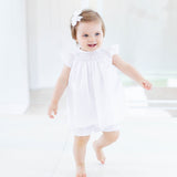 Vestido Jolie Percal Branco