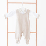 Conjunto Les Deux Bege