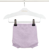 Tapa Fralda Pompom Lilás