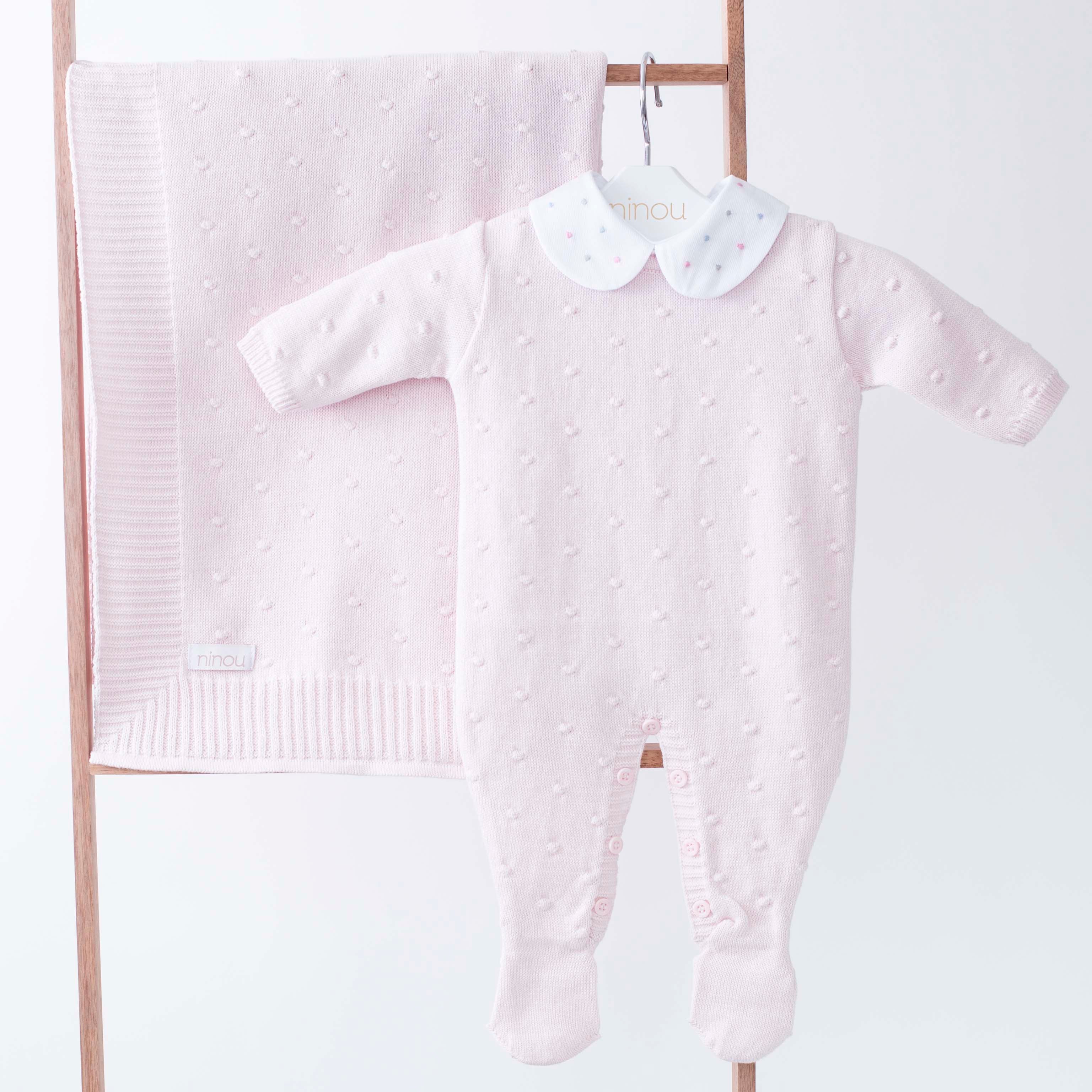 Kit Maternidade Boules Rosa