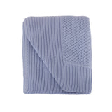 Manta Les Deux Azul