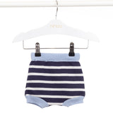 Conjunto de bebê Nautique azul, da Ninou