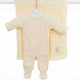 Kit Maternidade Tressê amarelo